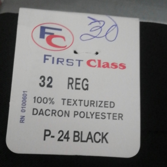 Uniform blaçk dress pants - Picture 6 of 7